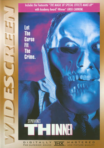 Thinner (Stephen King)(Widescreen) DVD Movie 