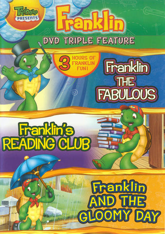 Franklin Triple Feature - Franklin the Fabulous / Franklin's Reading Club / Franklin and the Gloomy DVD Movie 