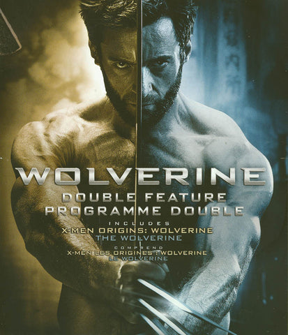 X-Men:Wolverine/The Wolverine (Double Feature)(Bilingual)(Blu-ray) BLU-RAY Movie 