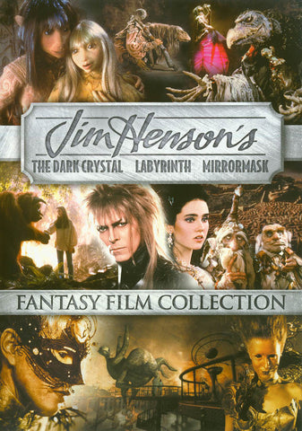 The Dark Crystal / Labyrinth / Mirrormask (Triple Feature) DVD Movie 