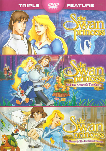 The Swan Princess / the Secret of the Castle / the Mystery DVD Movie 