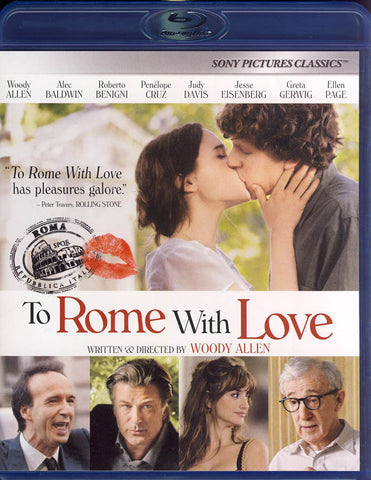 To Rome With Love (Blu-ray) BLU-RAY Movie 