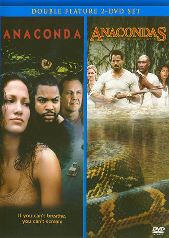 Anaconda / Anacondas - The Hunt For The Blood Orchid (Double Feature) DVD Movie 