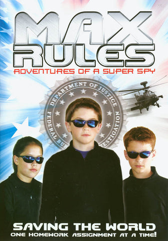 Max Rules - Adventures Of Super Spy (White Cover) DVD Movie 