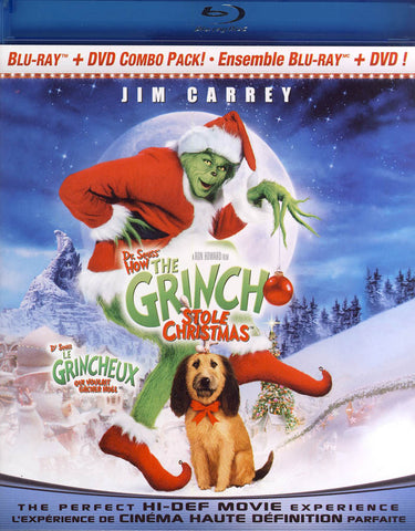 Dr. Seuss  How the Grinch Stole Christmas (Bilingual) (Blu-ray) BLU-RAY Movie 