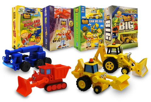 Bob the Builder Construction Set With Toy (Boxset) DVD Movie 