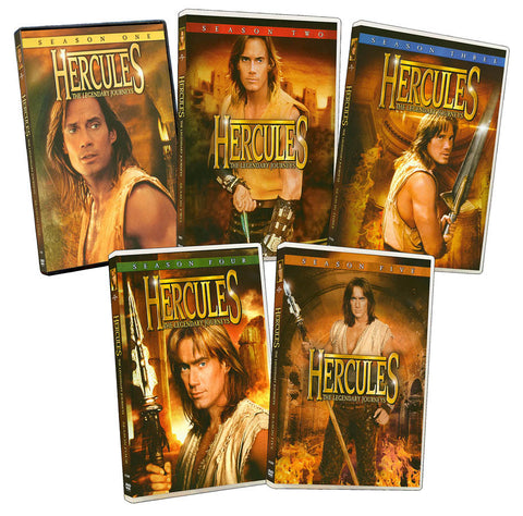 Hercules - The Legendary Journeys (Season 1, 2, 3, 4 and 5) (Pack) (Boxset) DVD Movie 