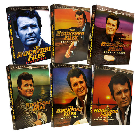 The Rockford Files Complete Seasons Pack (Season 1, 2, 3, 4, 5 and 6) (Boxset) DVD Movie 