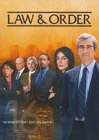 Law & Order - The Sixteenth (16) Year (2005-2006 Season) DVD Movie 