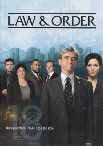 Law & Order - The Eighteenth (18) Year (2008 Season) DVD Movie 