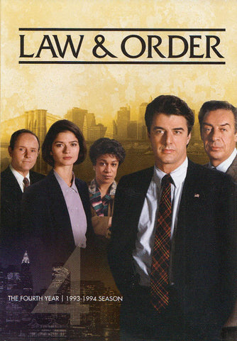 Law & Order - The Fourth (4) Year (1993-1994 Season) DVD Movie 