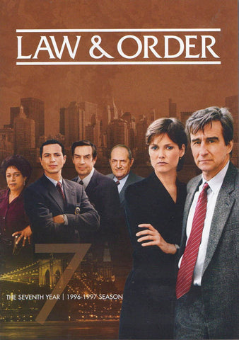 Law & Order - The Seventh (7) Year (1996-1997 Season) DVD Movie 
