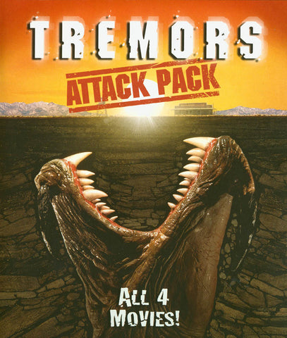 Tremors - Attack Pack (All 4 Movies) (Blu-ray) BLU-RAY Movie 