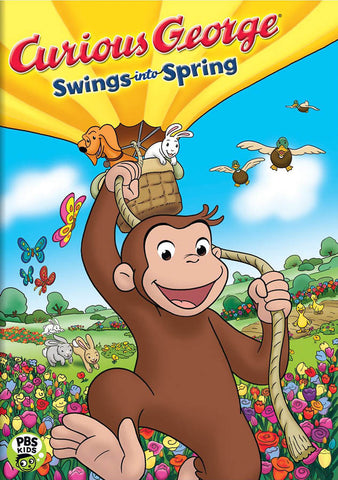 Curious George - Swings into Spring DVD Movie 
