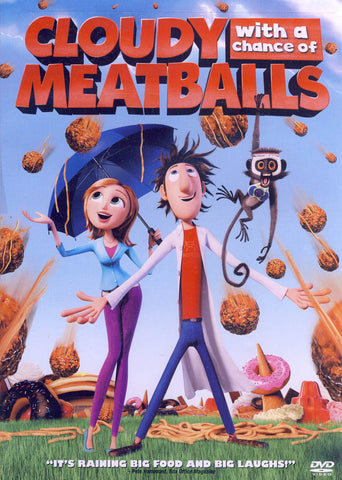 Cloudy with a Chance of Meatballs (Single Disc) DVD Movie 