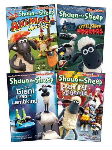 The Shaun the sheep collection #2 (4 pack) (Boxset) DVD Movie 