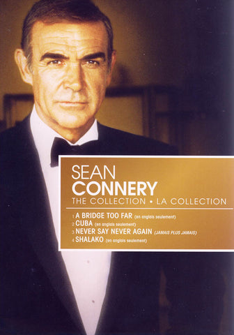 Sean Connery Collection (A Bridge Too Far / Cuba / Never Say Never Again / Shalako)(Boxset) (Bilingu DVD Movie 
