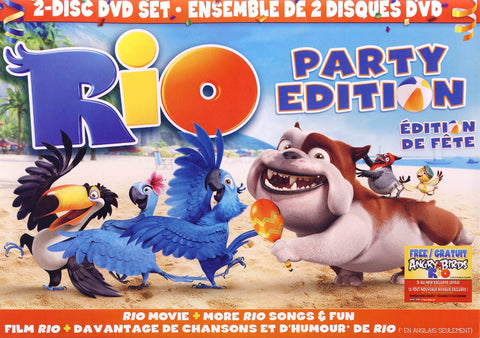 Rio - Party Edition (Side by Side) (Boxset) (Bilingual) DVD Movie 