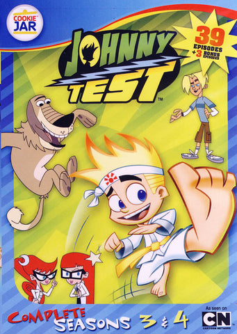 Johnny Test - The Complete Seasons 3 & 4 DVD Movie 