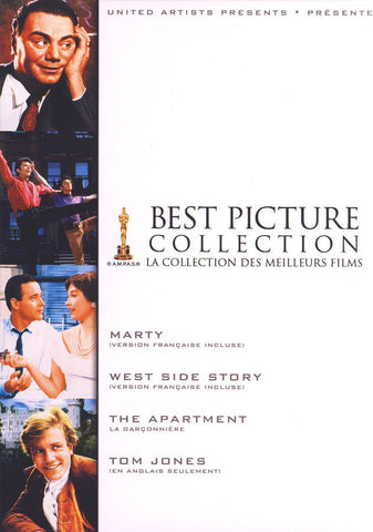 Best Picture Collection (Marty, West Side Story, The Apartment, Tom Jones) (Boxset) (Bilingual) DVD Movie 
