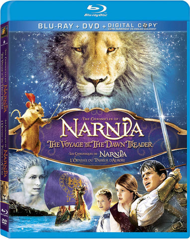 Chronicles of Narnia: The Voyage of the Dawn Treader(Blu-ray+DVD+Digital Copy)(Blu-ray) (Bilingual) BLU-RAY Movie 