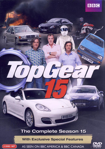 Top Gear 15 DVD Movie 