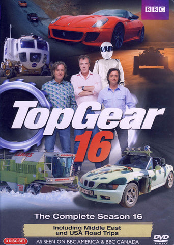 Top Gear 16 DVD Movie 
