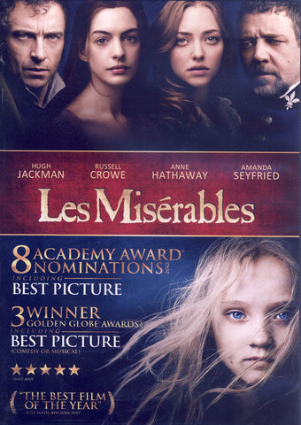 Les Miserables (Hugh Jackman) DVD Movie 