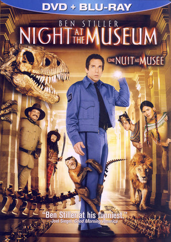 Night at the Museum (DVD + Blu-ray) (DVD Case) (Bilingual) DVD Movie 