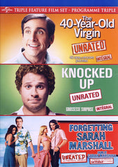 The 40-Year Old Virgin /Knocked Up / Forgetting Sarah Marshall (Triple Feature) (Bilingual)