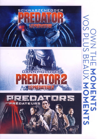Predator / Predator 2 / Predators (Bilingual) DVD Movie 