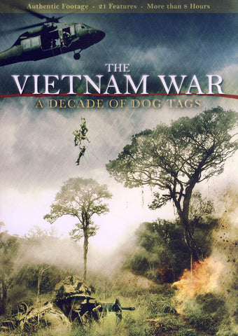 The Vietnam War - A Decade of Dog Tags DVD Movie 