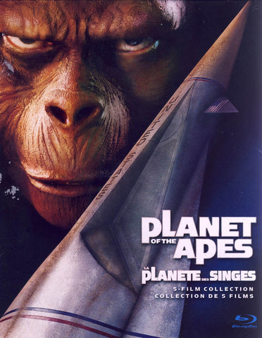Planet of the Apes: 5-Film Collection (Blu-ray) (Boxset) (Bilingual) BLU-RAY Movie 