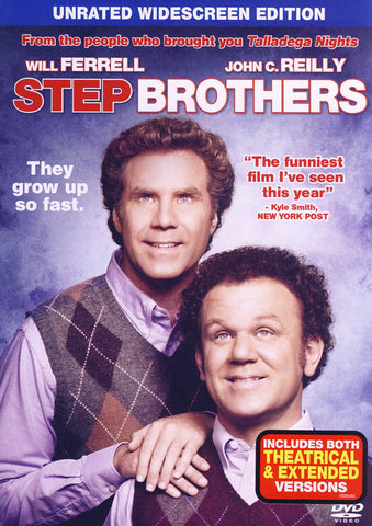 Step Brothers (Unrated Widescreen Edition) DVD Movie 