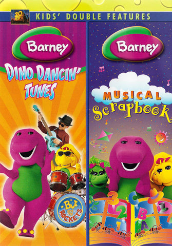 Barney (Dino Dancin Tunes / Musical Scrapbook) (Double Feature) DVD Movie 
