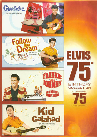 Elvis 75th Birthday Collection (Clambake / Follow that Dream / Frankie and Johnny / Kid Galahad) DVD Movie 