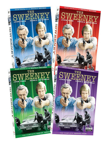 The Sweeney Complete Collection Pack (Boxset) DVD Movie 