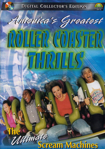 America s Greatest Roller Coaster Thrills - The Ultimate Scream Machines DVD Movie 
