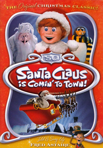Santa Claus Is Comin to Town (Full Screen) (Told By Fred Astaire) DVD Movie 