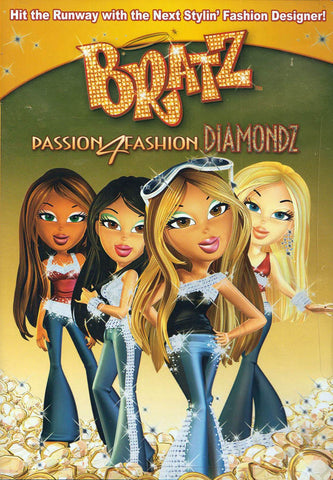 Bratz - Passion 4 Fashion Diamondz (LG) DVD Movie 
