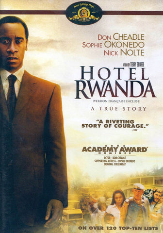 Hotel Rwanda (Bilingual) DVD Movie 