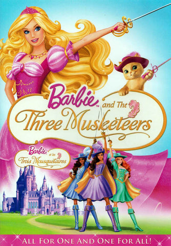 Barbie and the Three Musketeers (Bilingual) DVD Movie 