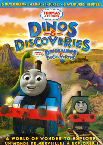 Thomas & Friends - Dinos & Discoveries (Bilingual) DVD Movie 