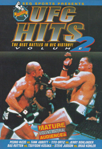 UFC Hits - Vol 2 (Best Battles in UFC History!) (LG) DVD Movie 