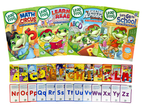 Leap Frog Learning Pack # 3 (Bonus Flashcards) (Boxset) DVD Movie 