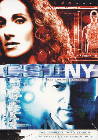 CSI: NY - The Complete Third (3) Season (Bilingual) (Keepcase) (Boxset) DVD Movie 