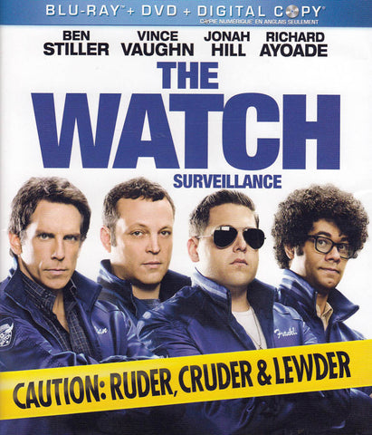 The Watch (Blu-ray + DVD + Digital Copy) (Bilingual) DVD Movie 