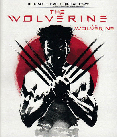 The Wolverine (Blu-ray + DVD + Digital Copy) (Bilingual) DVD Movie 