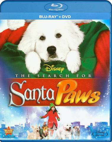 The Search For Santa Paws (Blu-ray + DVD Combo) DVD Movie 