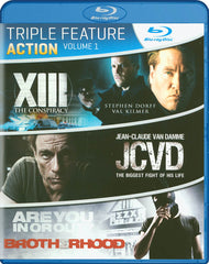 Triple Feature : Action - Vol. 1 (XIII: The Conspiracy / JCVD / Brotherhood) (Blu-ray)